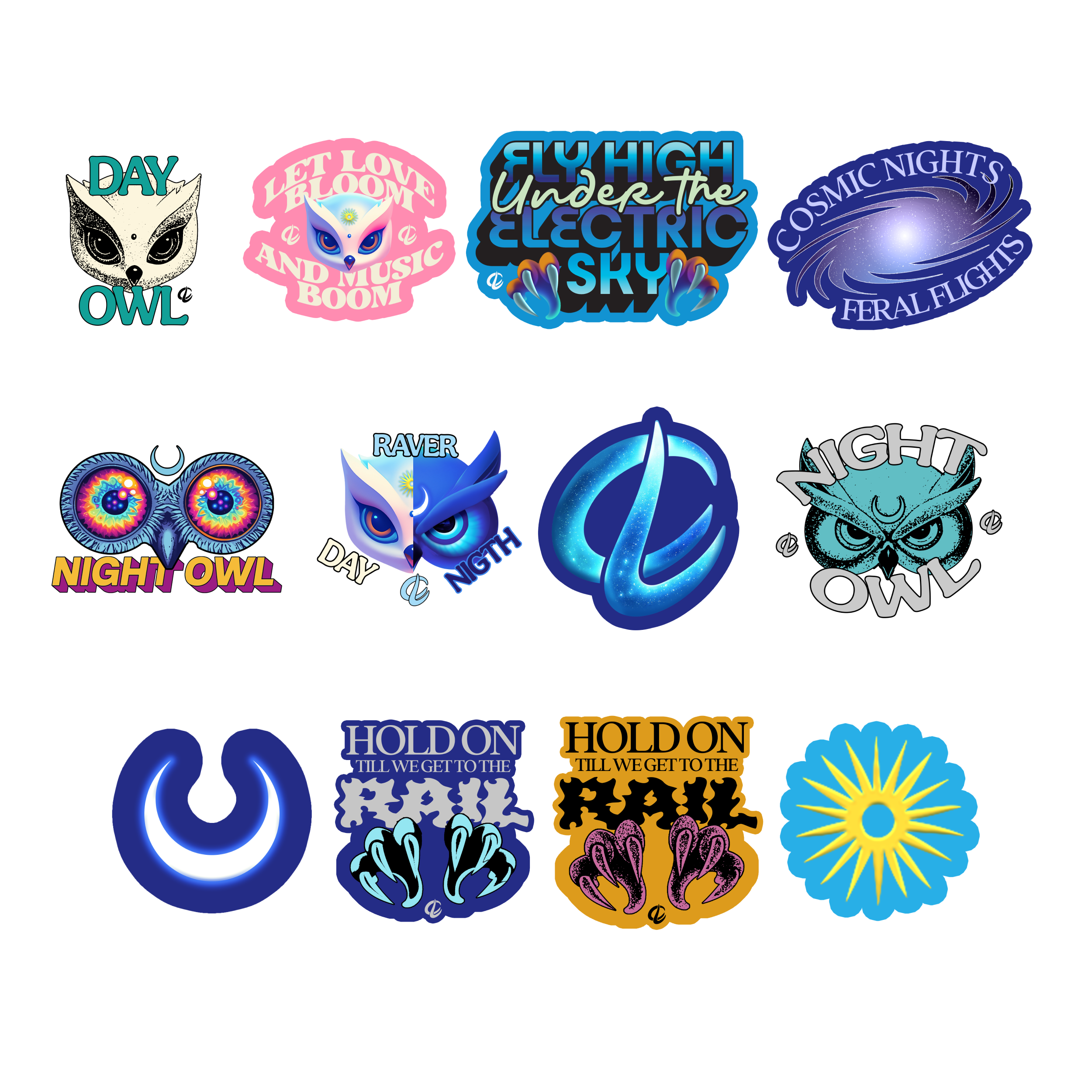 Carnival Stickers