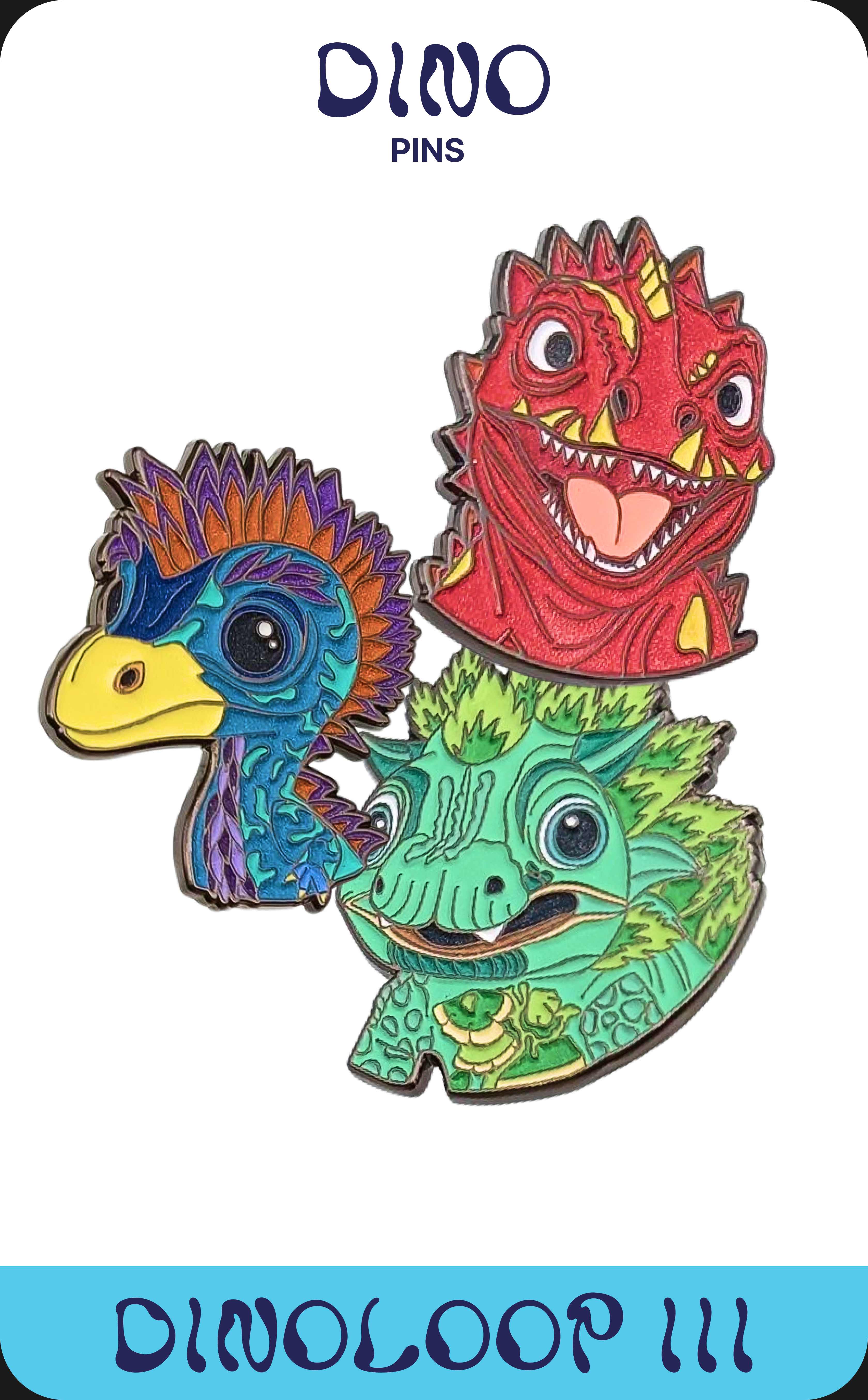 Dino Pins