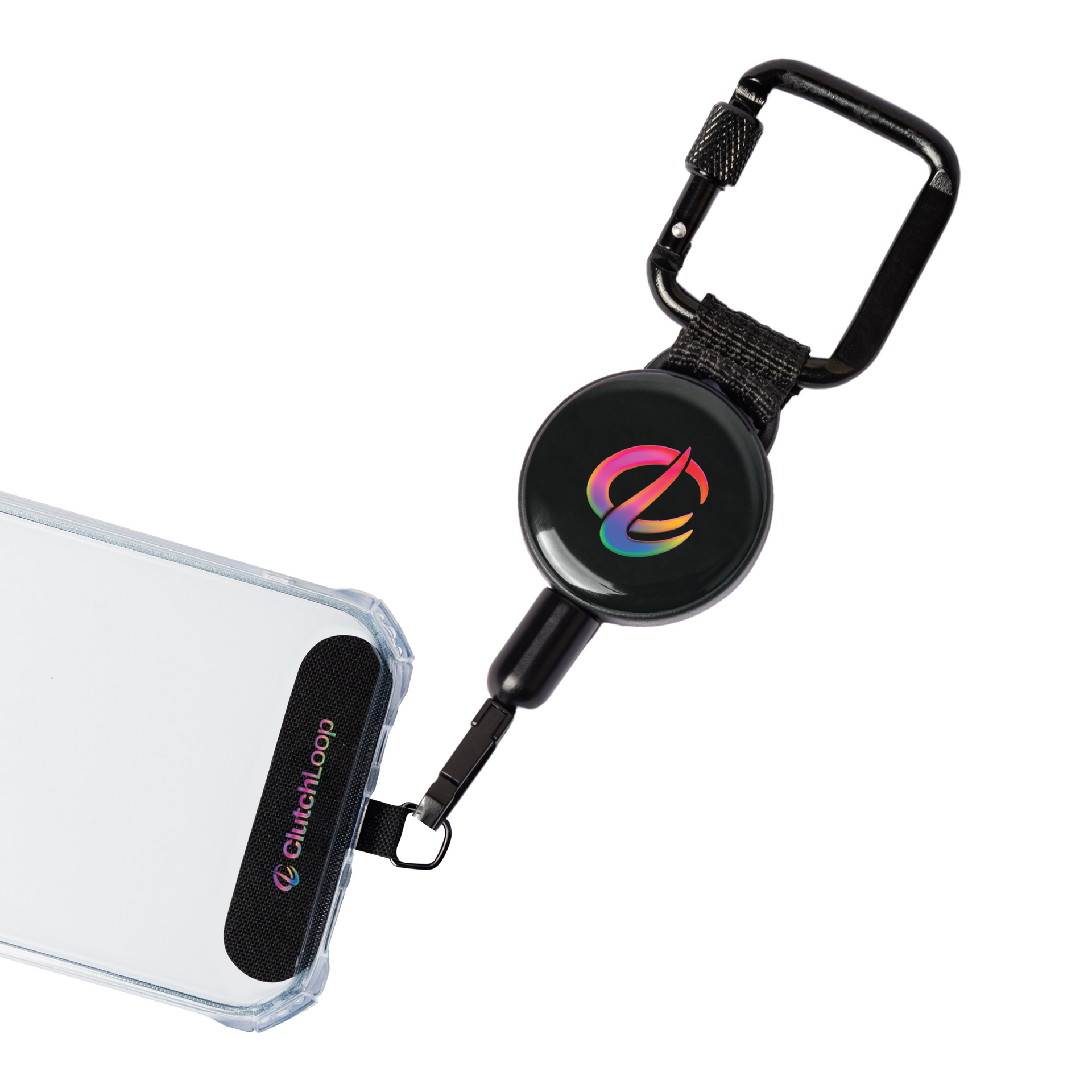 ClutchLoop Anti-Theft Retractable Phone Tether ClutchLoop 盗難防止電話テザー -  ユニバーサル粘着アンカー、格納式